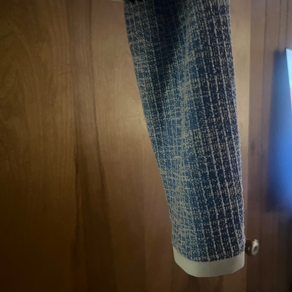 BRAND NEW! With tags! FALL TWEED GORGEOUS Karl Lagerfeld crop blazer - PRETTY!! - Picture 7 of 7